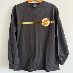 Santa Cruz Dot Logo Long Sleeve Shirt